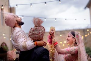 Cricketing world celebrate &lsquo;wedding of the year&rsquo;