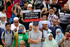 Malaysians protest against Trump Jerusalem move