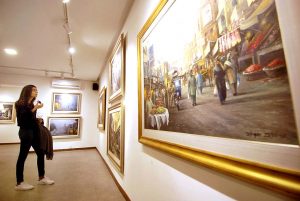 Paintings in Tanzara Gallery