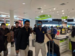Shadab eager to play against Kiwis as team arrives in NZ
