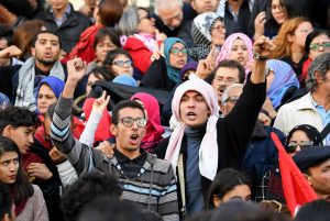Thousands of Tunisians protest against Trump's Jerusalem decision