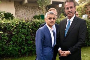 Waseem meets London mayor