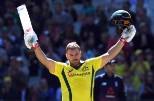Finch ton helps Australia to big total in 1st England ODI