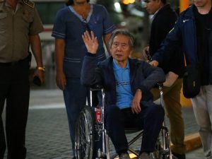 Peru's ex-president Fujimori released after controversial pardon