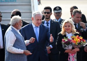 Netanyahu in India for first visit by Israeli PM in 15 years