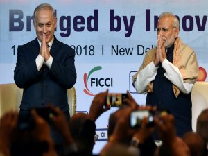 Netanyahu hails new era in ties with India