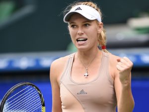 Wozniacki commands Auckland with Australia on her mind