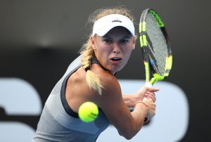 Wozniacki survives scare to face Goerges in Auckland final