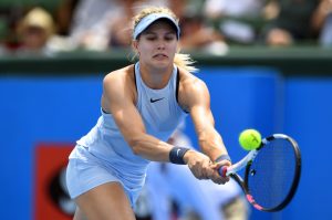 Bouchard gets first win of the year at Kooyong