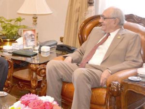 President AJK calls on Governor Balochistan