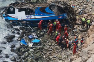 Peru bus plunge kills 48: police