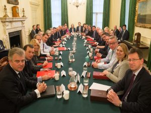 British PM resumes reshuffle after chaotic start