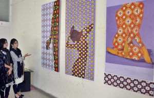 Arts exhibition in Faisalabad