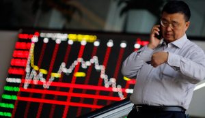 China stocks ease from 2-yr highs, property firms weigh; Hong Kong down