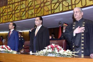 Indonesian President gets a warm welcome at PM House