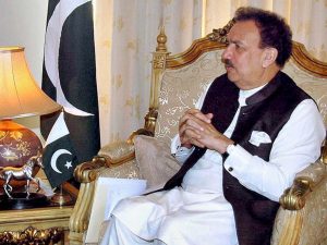 Chinese Deputy Chief of Mission, Rehman Malik discuss CPEC projects