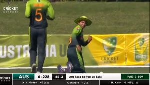 WATCH! Pakistani teen breathtaking catch against Australia