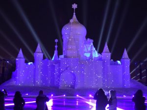 3D snow-light