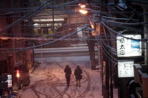 Dozens injured, transport disrupted as slow blankets Tokyo