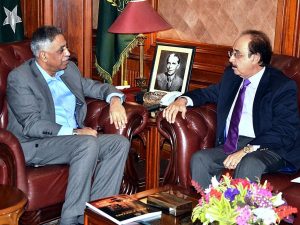 Sindh Ombudsman meets Sindh Governor