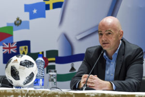 FIFA chief Infantino to miss Iraq-Saudi Arabia match