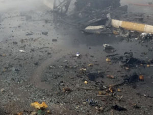 Three bombs hit capital of Myanmar's Rakhine state
