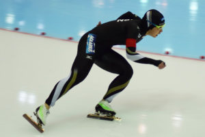 Japan's Kodaira stuns Korean champ to win speed skate gold
