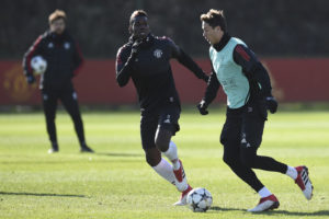 Pogba left out of Man United line-up against Sevilla
