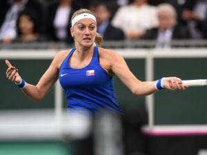 Tribute to Novotna marks tearful Fed Cup return for Kvitova