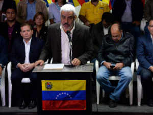 Venezuelan opposition says won't contest April 22 polls without guarantees