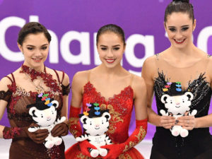 Zagitova wins Olympic figure skating gold, Russia's first
