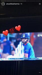 Anushka&rsquo;s reaction to Virat&rsquo;s latest win will melt your heart