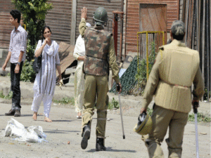 Complete shutdown in Indian occupied Kashmir today
