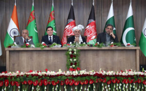PM attends first leg of TAPI's link-up groundbreaking ceremony in Serhatabad