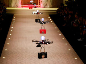 Dolce & Gabbana sends drones down the runway instead of models