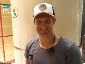 Australian legend Shane Watson arrives for PSL3