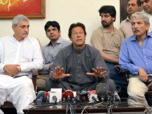PTI will not support PPP for Senate: Imran Khan