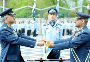 Air Chief Marshal Mujahid Anwar Khan took over command of PAF