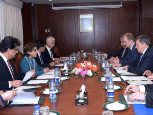 Deputy Secretary national security council of Russia calls on Tehmina Janjua