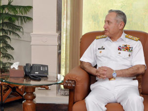 Naval chief visits naval installations at Gwadar & Ormara