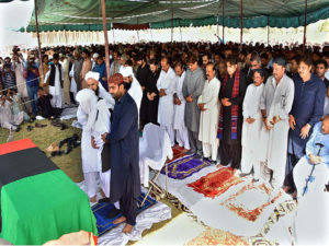 Ayaz Soomro laid to rest at ancestral graveyard