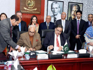 BISP, NRSP Sign US$35mn agreement on business Incubation programme