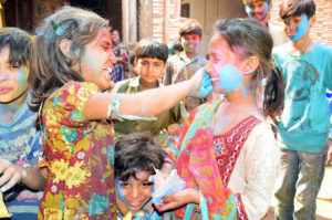 Holi celebrated with religious fervor