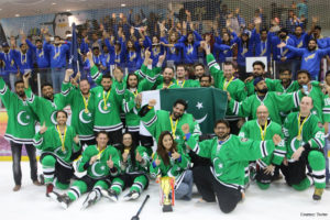 Pakistan win international ice hockey tournament