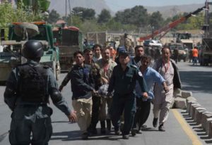 One killed as Kabul car bomb targets foreign forces: ministry