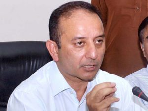 Musadik welcomes Sanjrani as chairman Senate