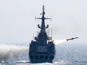PN launches land based anti- ship missile
