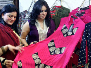 Fashion outlets start displaying 'summer garments' to attract customers