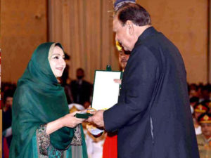 Saira Afzal Tarar conferred Sitara-e-Imtiaz for turning around polio