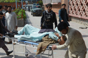 Suicide bomber kills at least 26 near shrine in Afghan capital